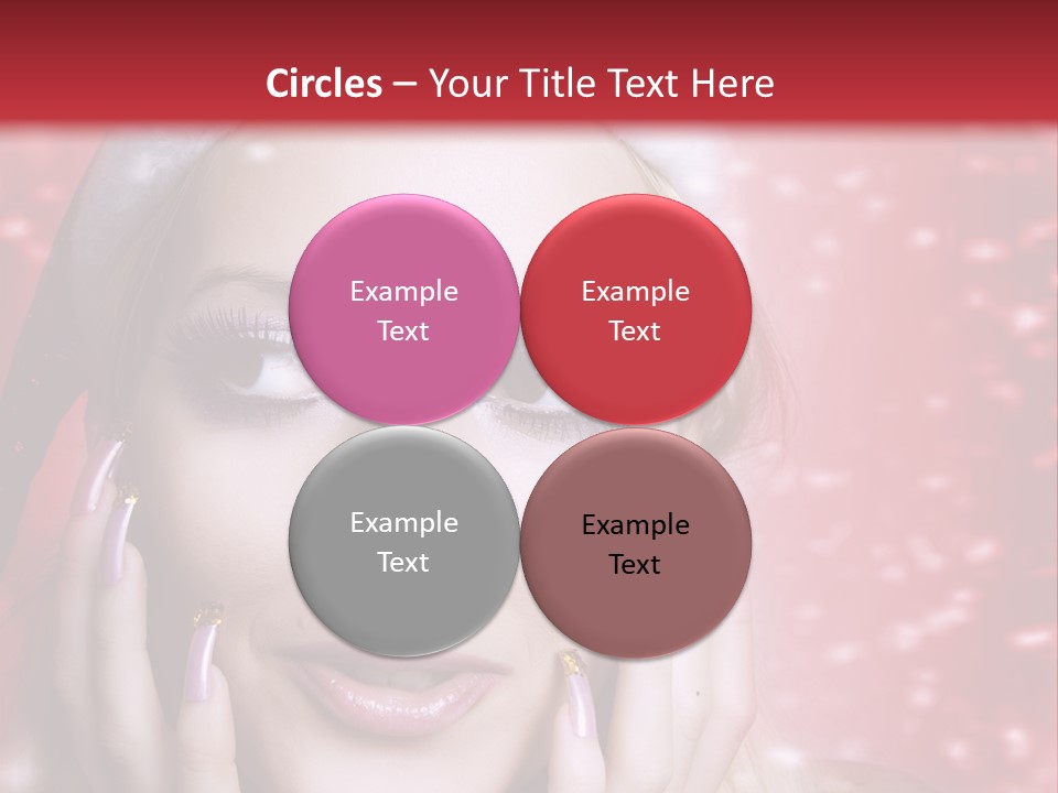 Creative Skin Model PowerPoint Template