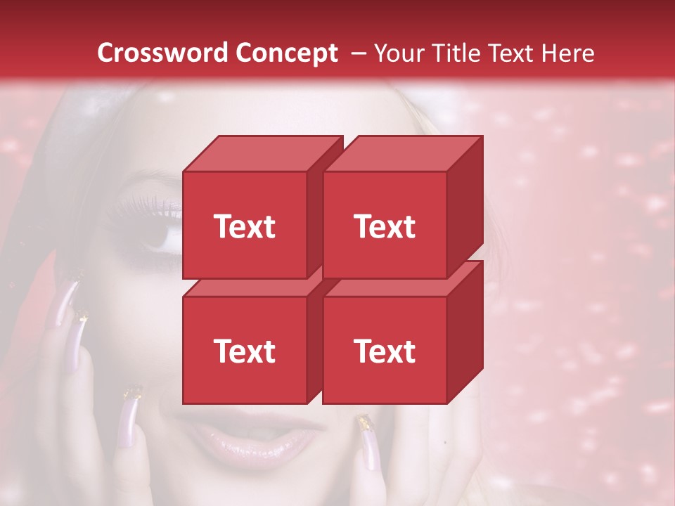 Creative Skin Model PowerPoint Template