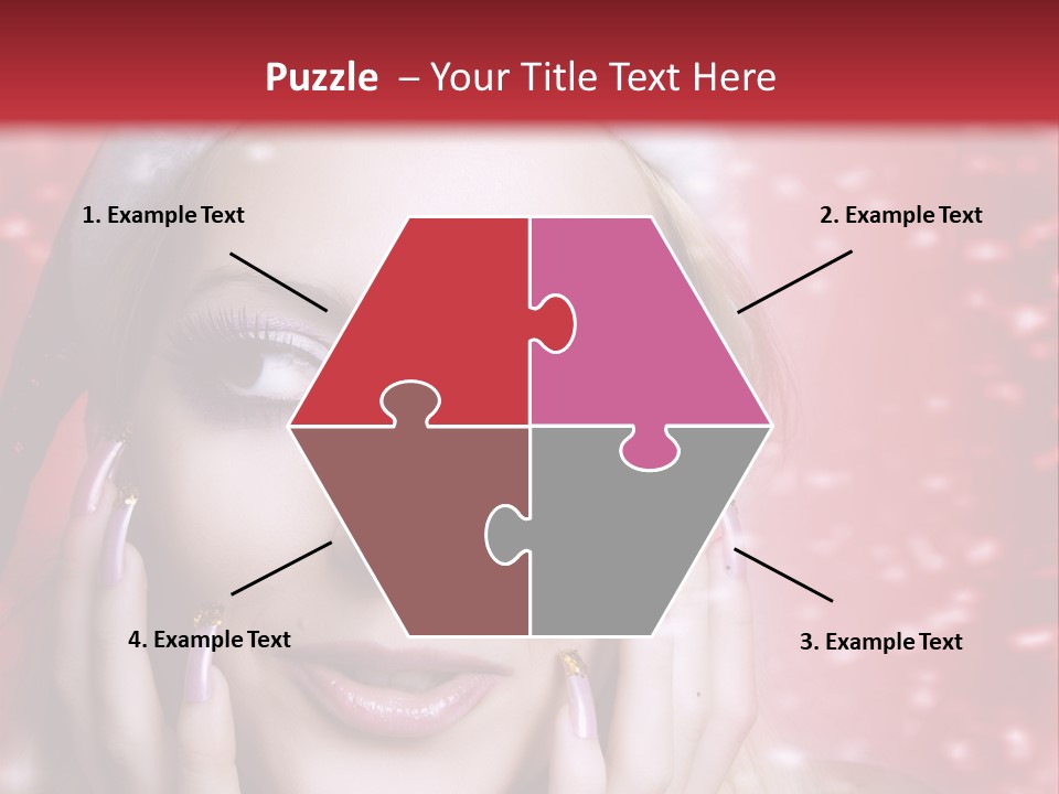 Creative Skin Model PowerPoint Template