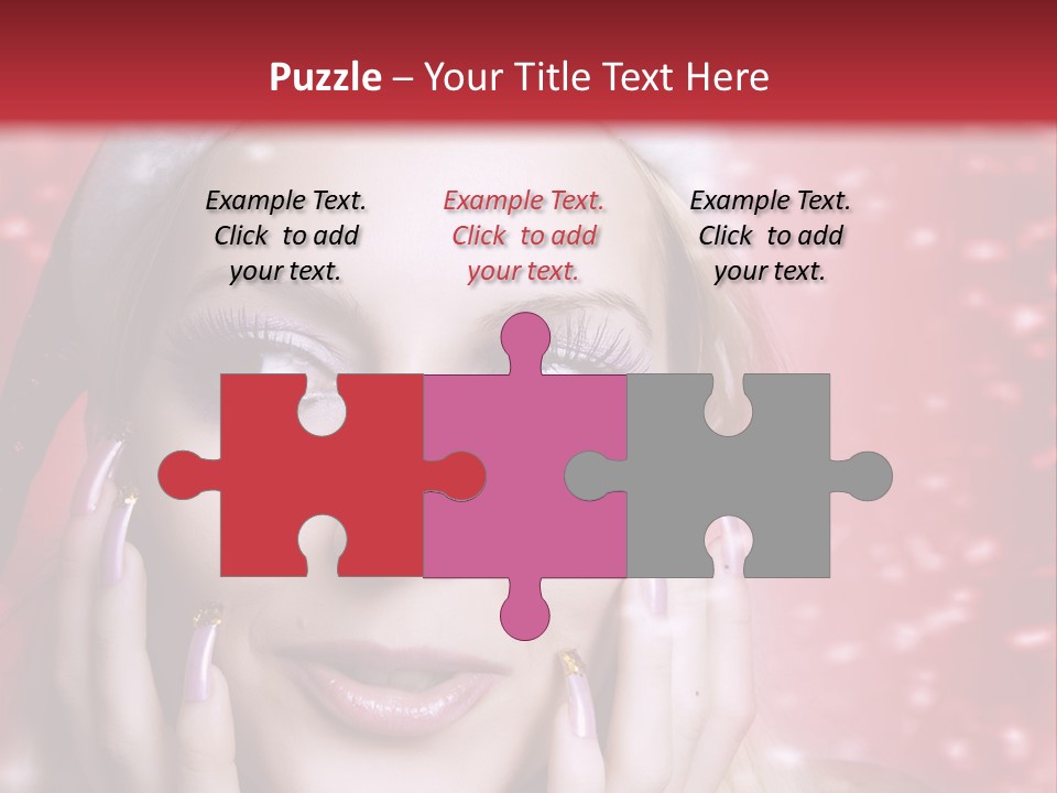 Creative Skin Model PowerPoint Template