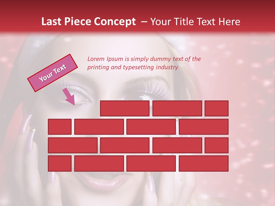 Creative Skin Model PowerPoint Template