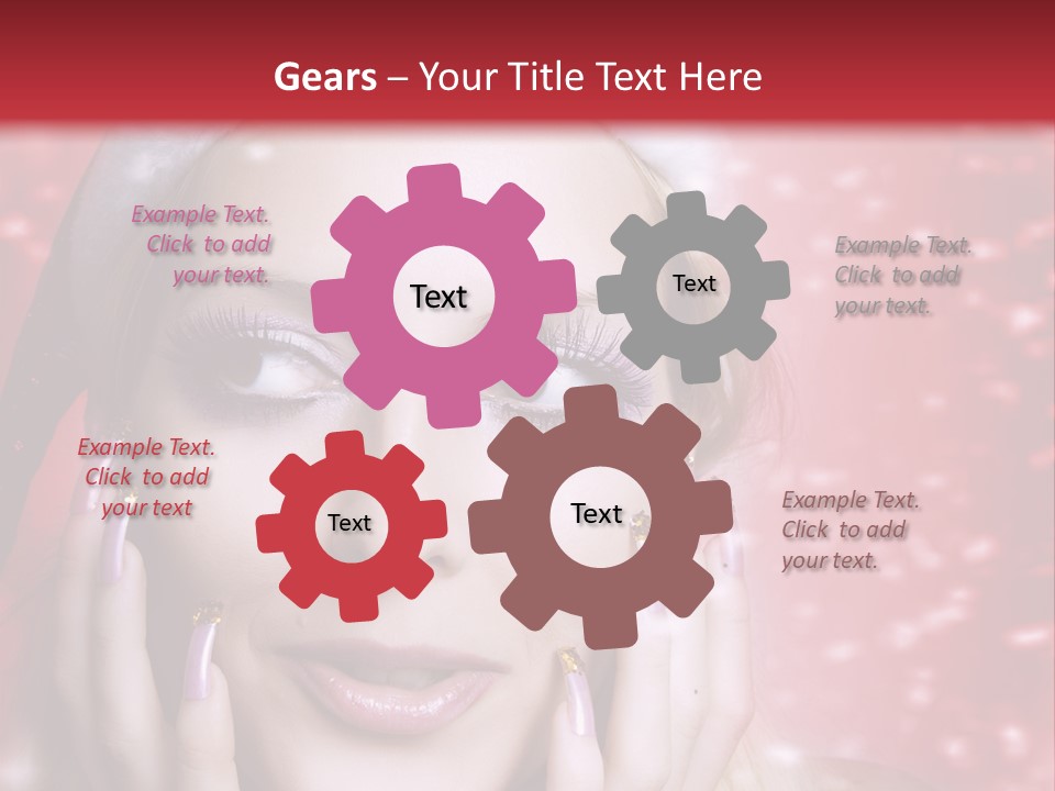 Creative Skin Model PowerPoint Template