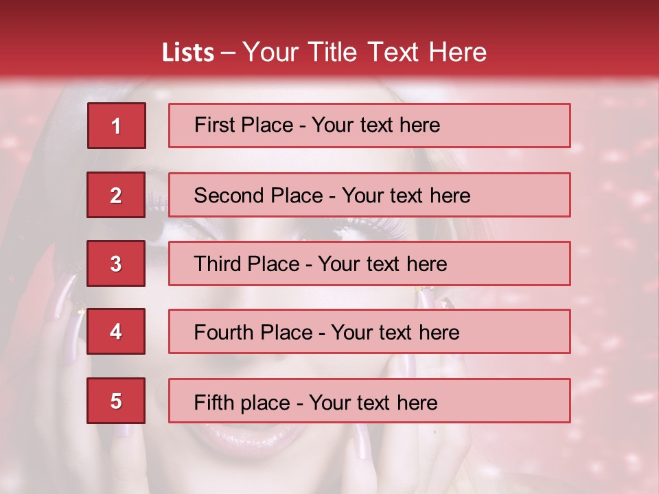Creative Skin Model PowerPoint Template