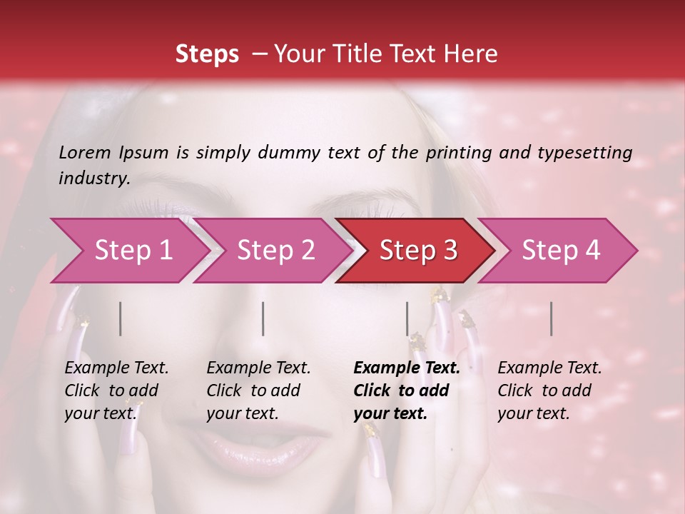 Creative Skin Model PowerPoint Template