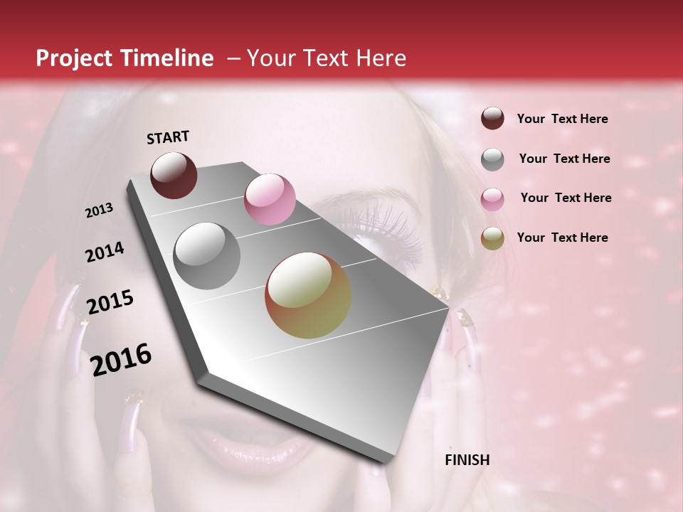 Creative Skin Model PowerPoint Template
