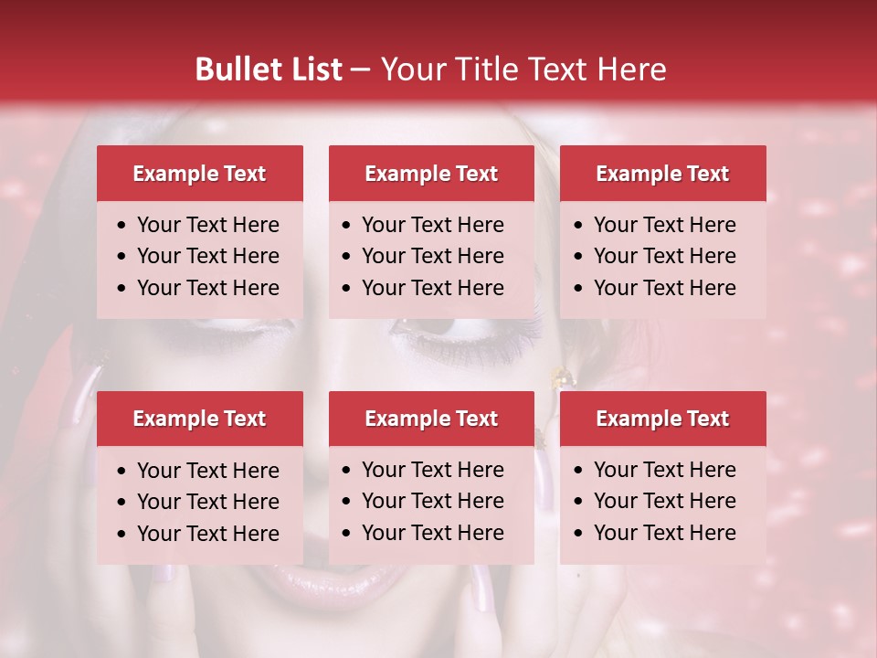 Creative Skin Model PowerPoint Template