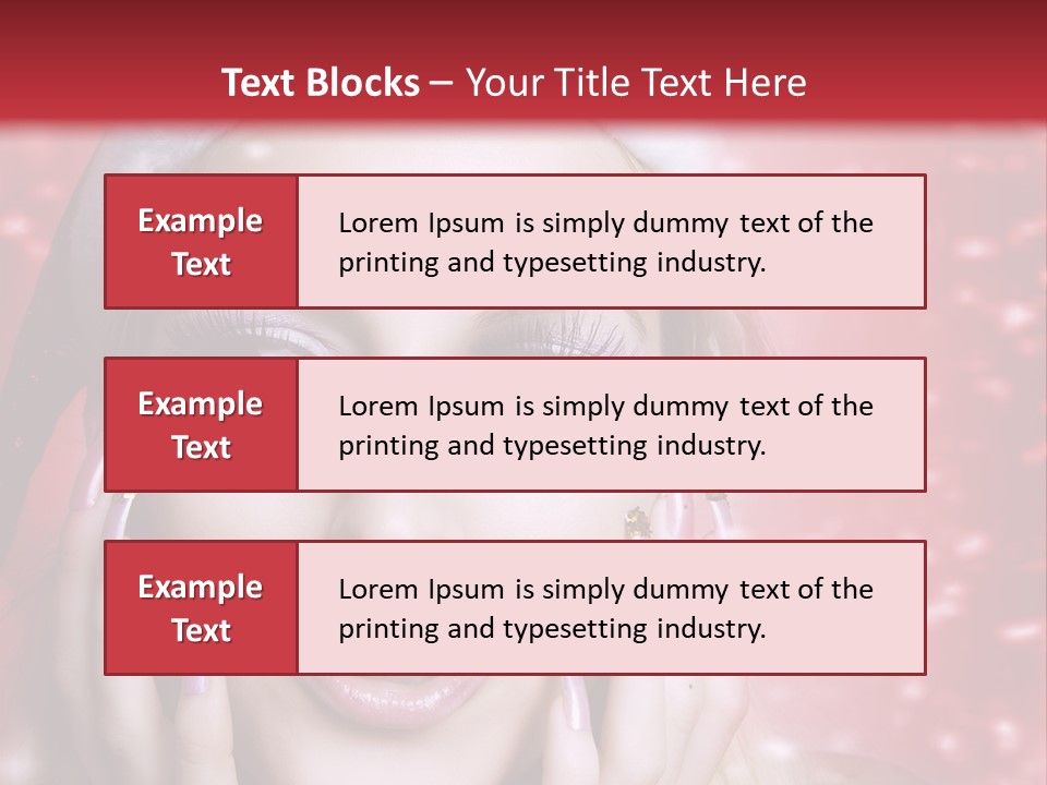 Creative Skin Model PowerPoint Template