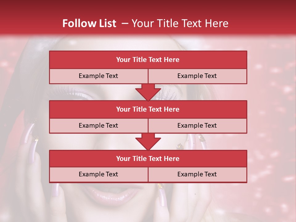 Creative Skin Model PowerPoint Template