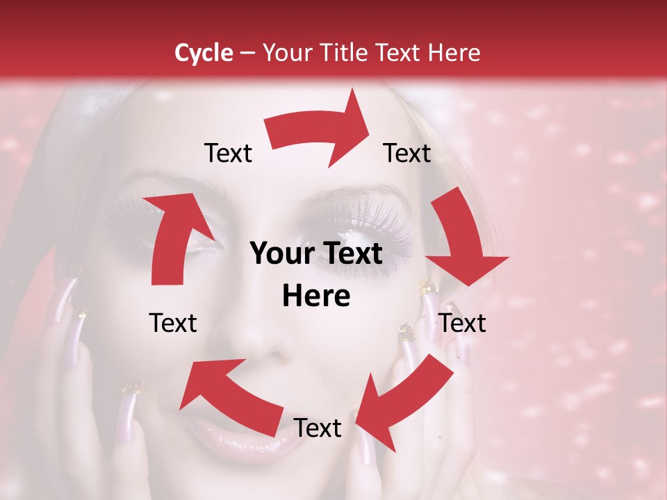 Creative Skin Model PowerPoint Template