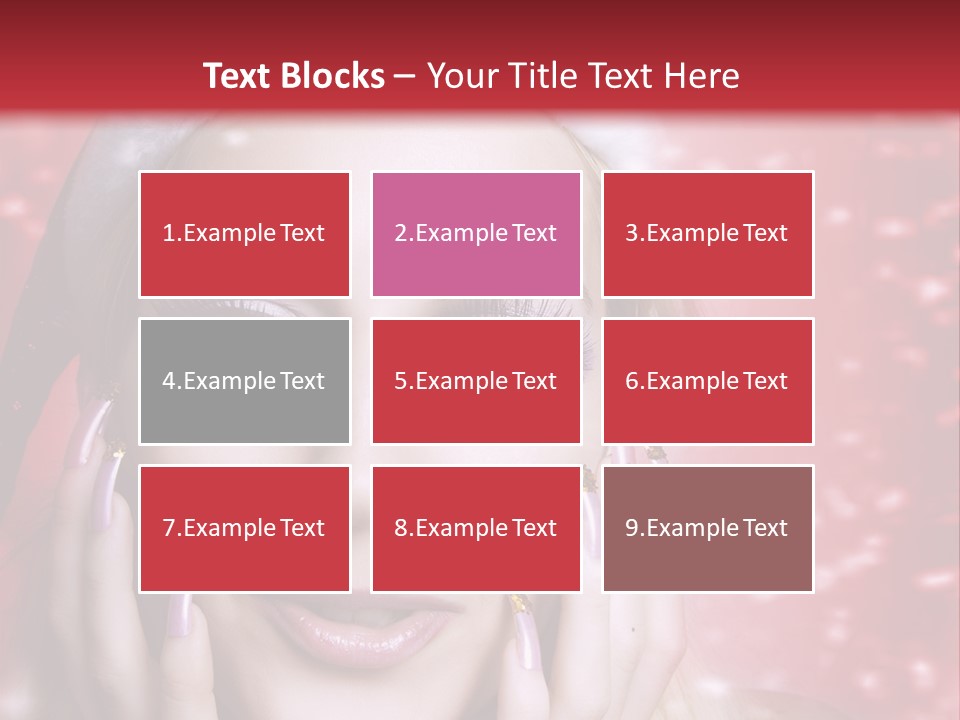 Creative Skin Model PowerPoint Template