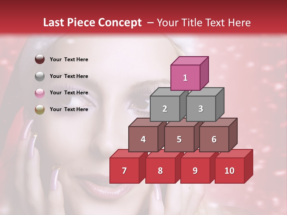 Creative Skin Model PowerPoint Template