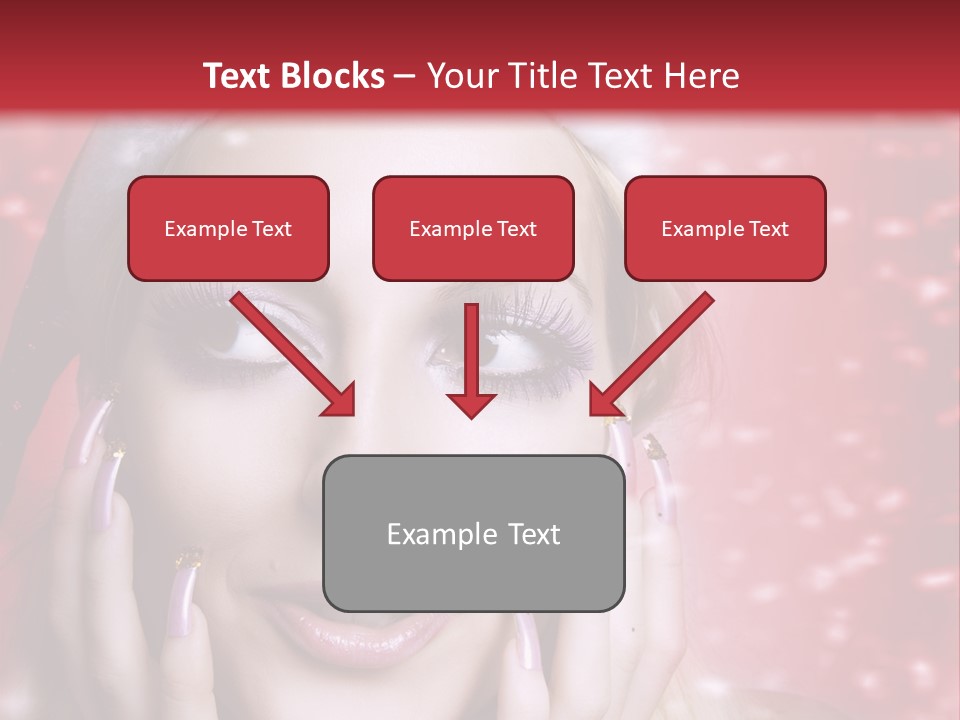 Creative Skin Model PowerPoint Template