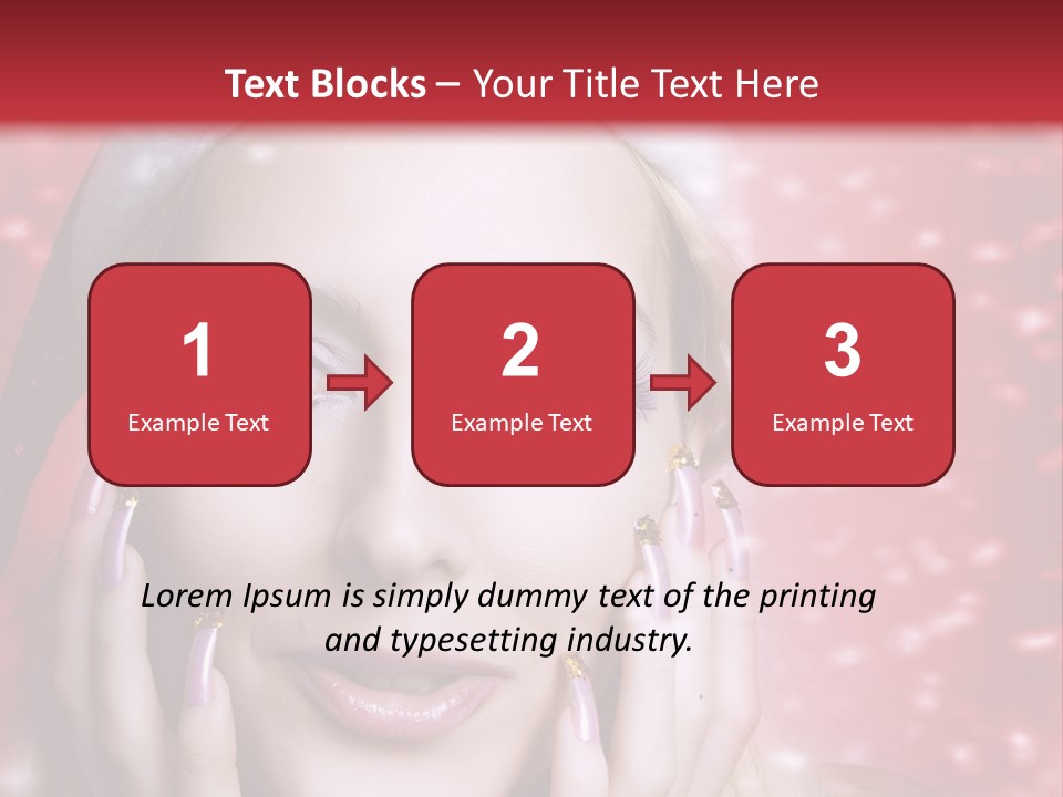 Creative Skin Model PowerPoint Template