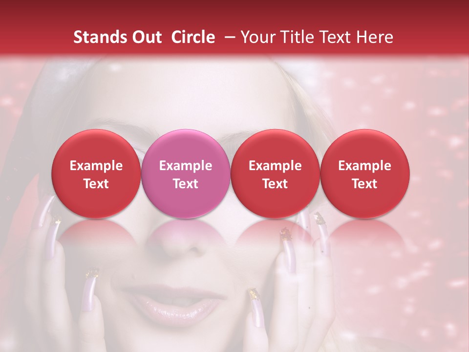 Creative Skin Model PowerPoint Template