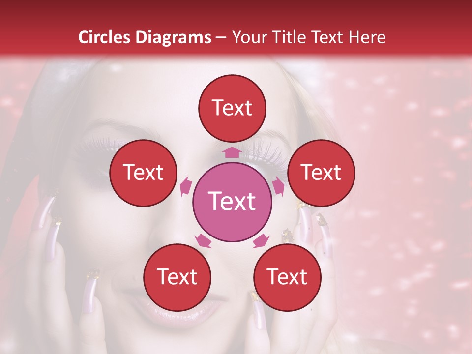 Creative Skin Model PowerPoint Template