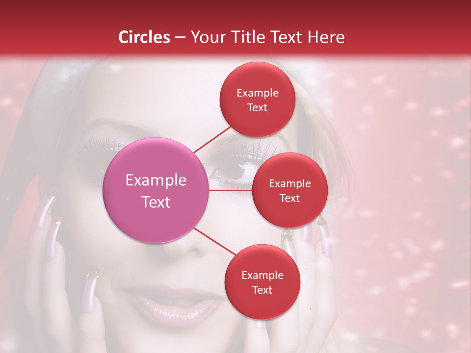 Creative Skin Model PowerPoint Template