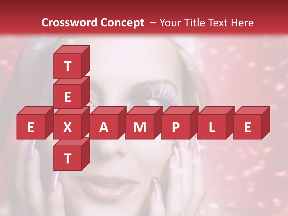 Creative Skin Model PowerPoint Template