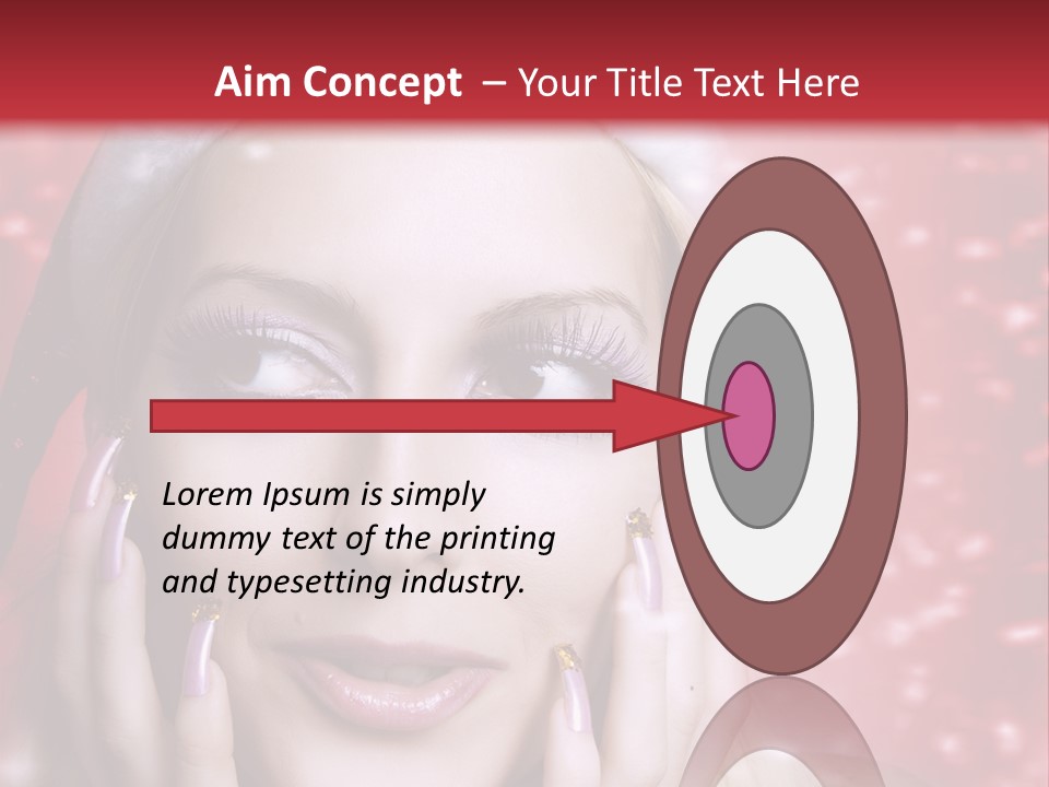 Creative Skin Model PowerPoint Template