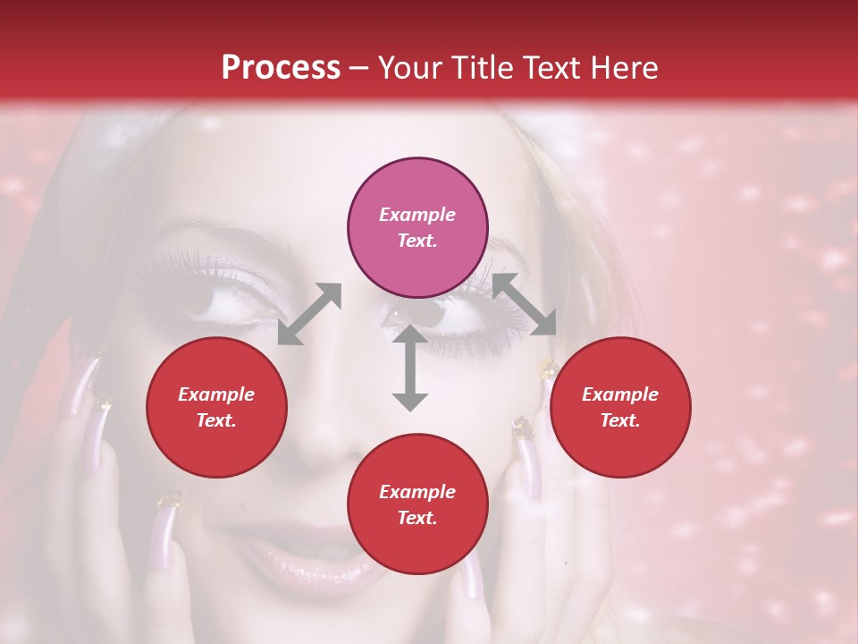 Creative Skin Model PowerPoint Template