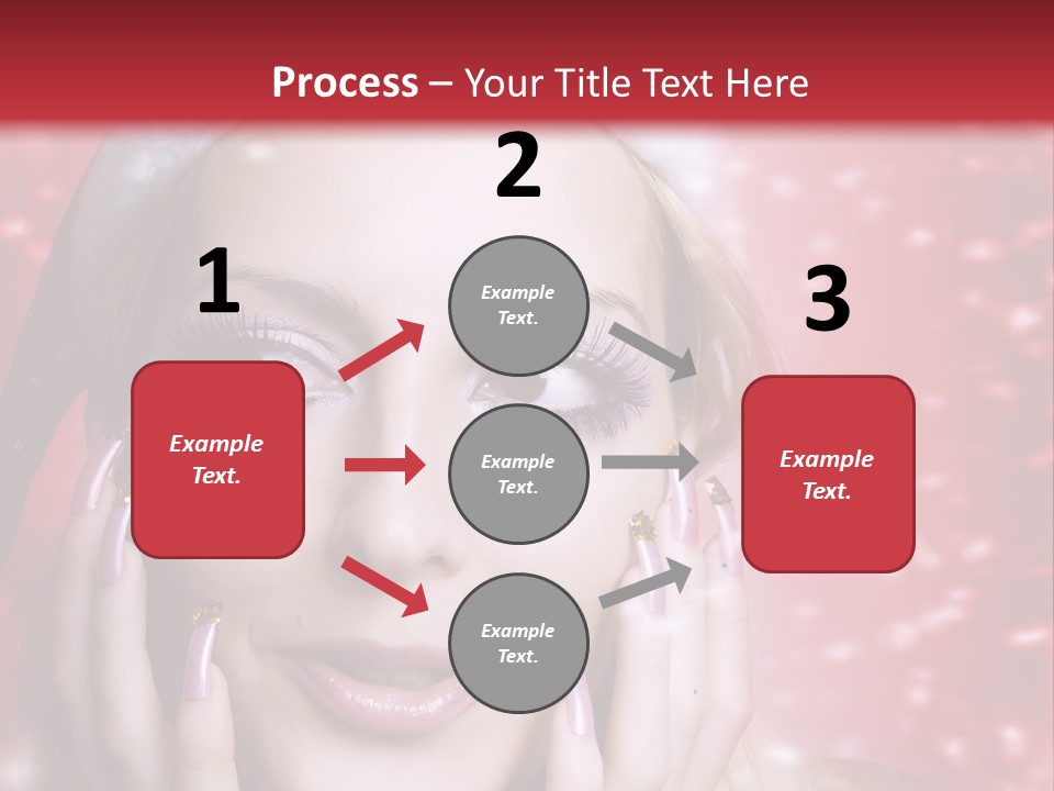 Creative Skin Model PowerPoint Template