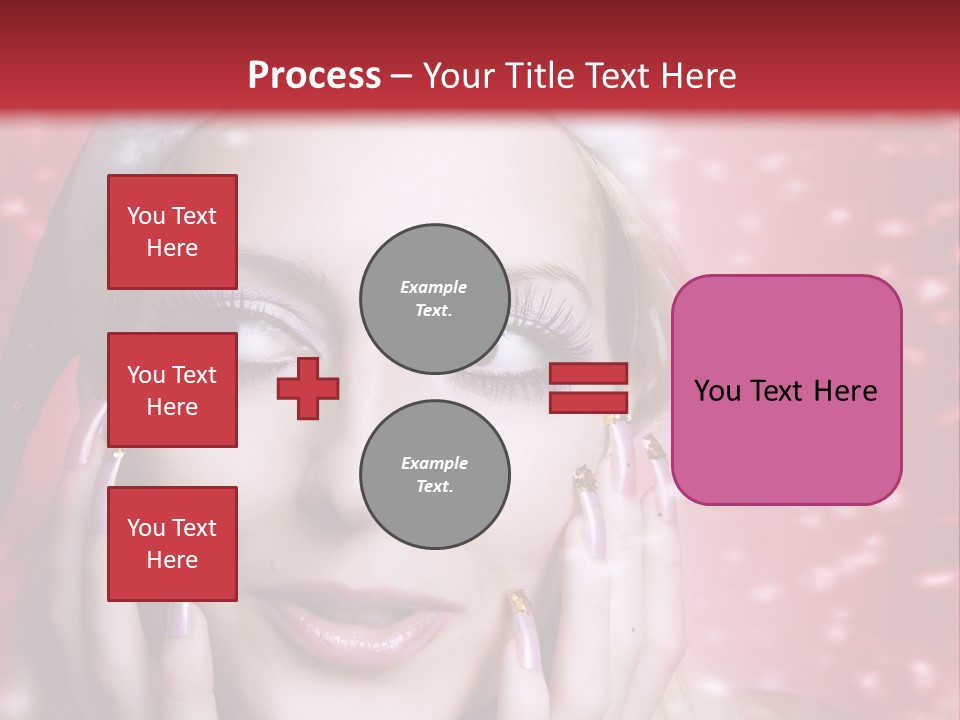 Creative Skin Model PowerPoint Template