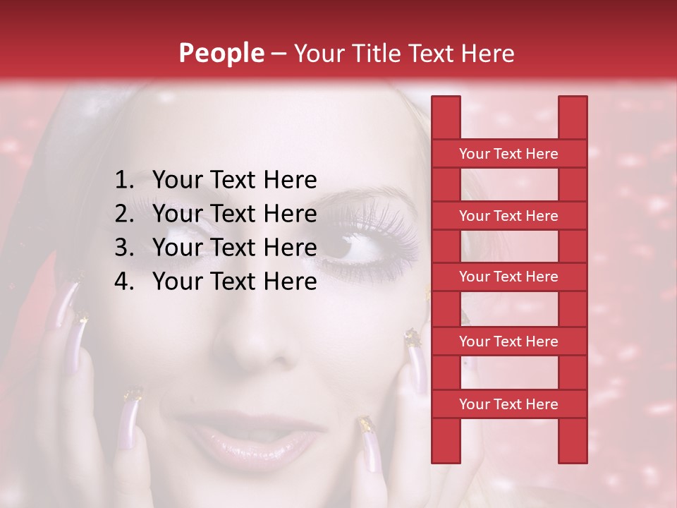 Creative Skin Model PowerPoint Template
