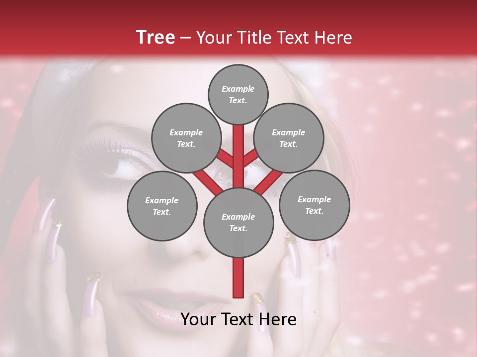Creative Skin Model PowerPoint Template