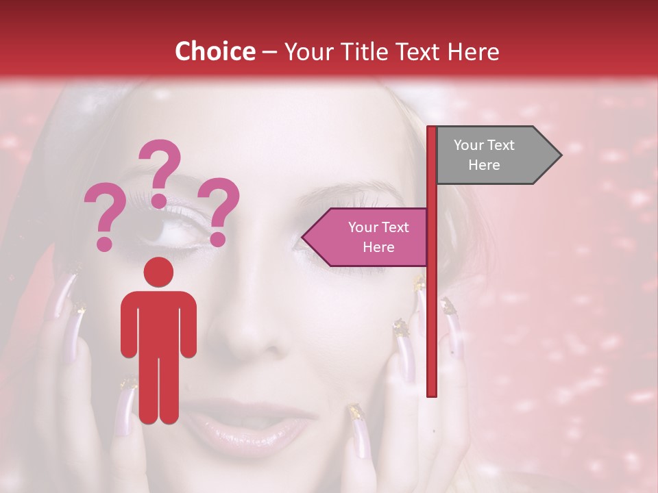 Creative Skin Model PowerPoint Template