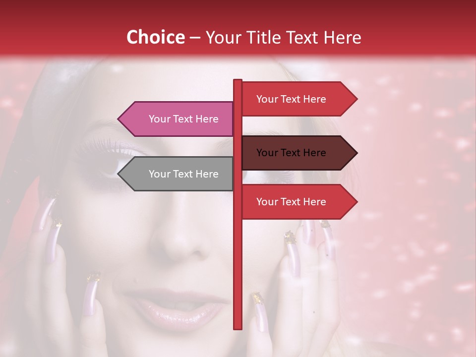Creative Skin Model PowerPoint Template