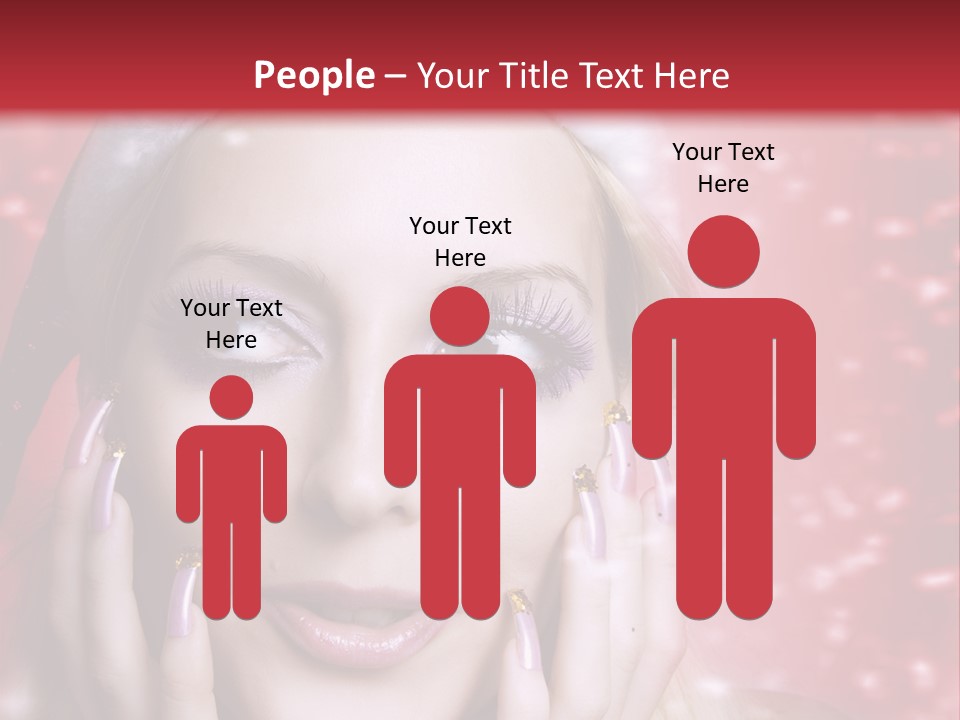 Creative Skin Model PowerPoint Template