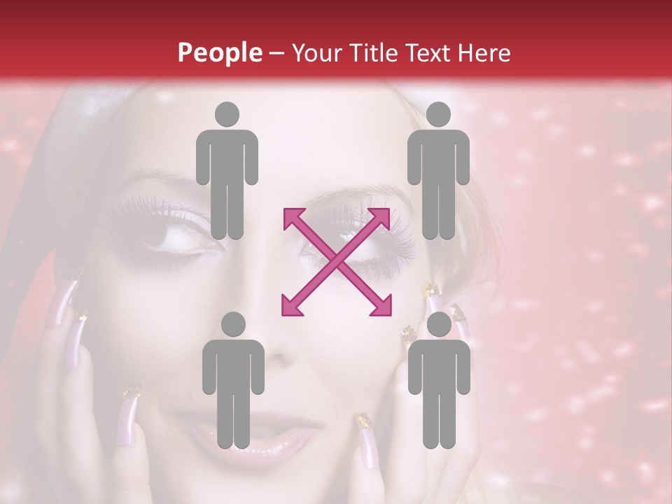 Creative Skin Model PowerPoint Template