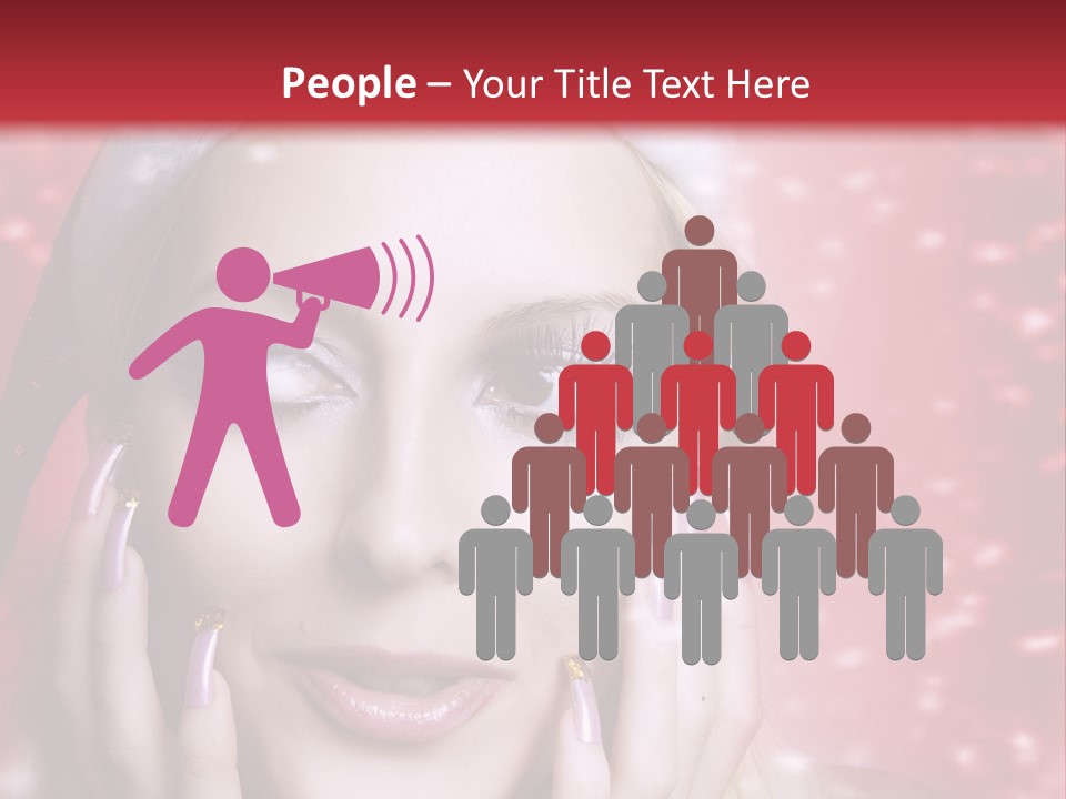 Creative Skin Model PowerPoint Template