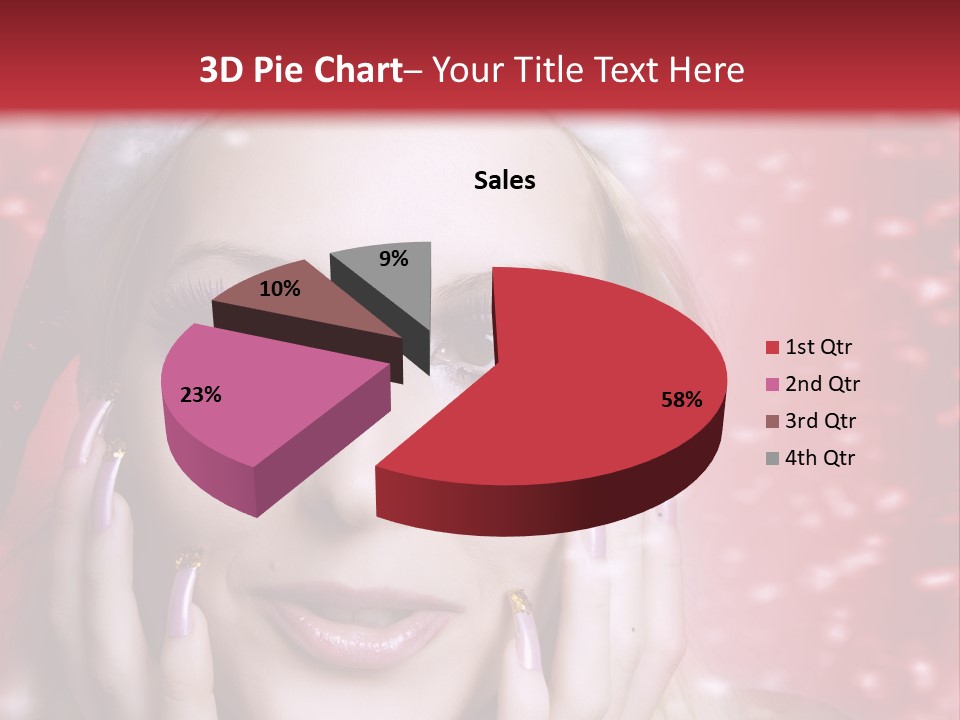 Creative Skin Model PowerPoint Template