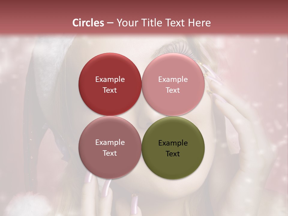 Snow Long Hat PowerPoint Template