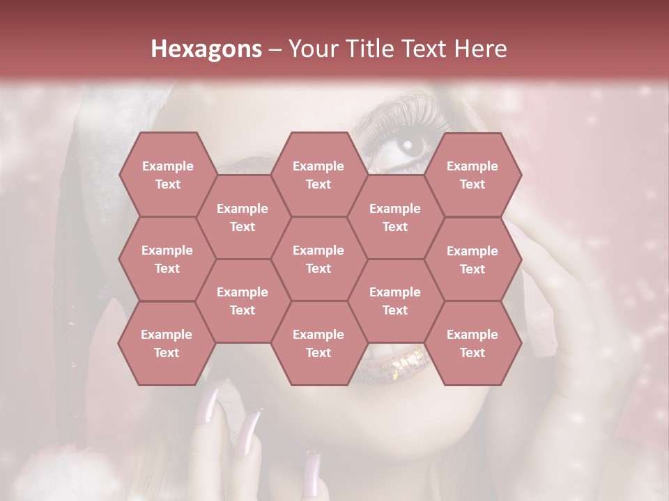 Snow Long Hat PowerPoint Template