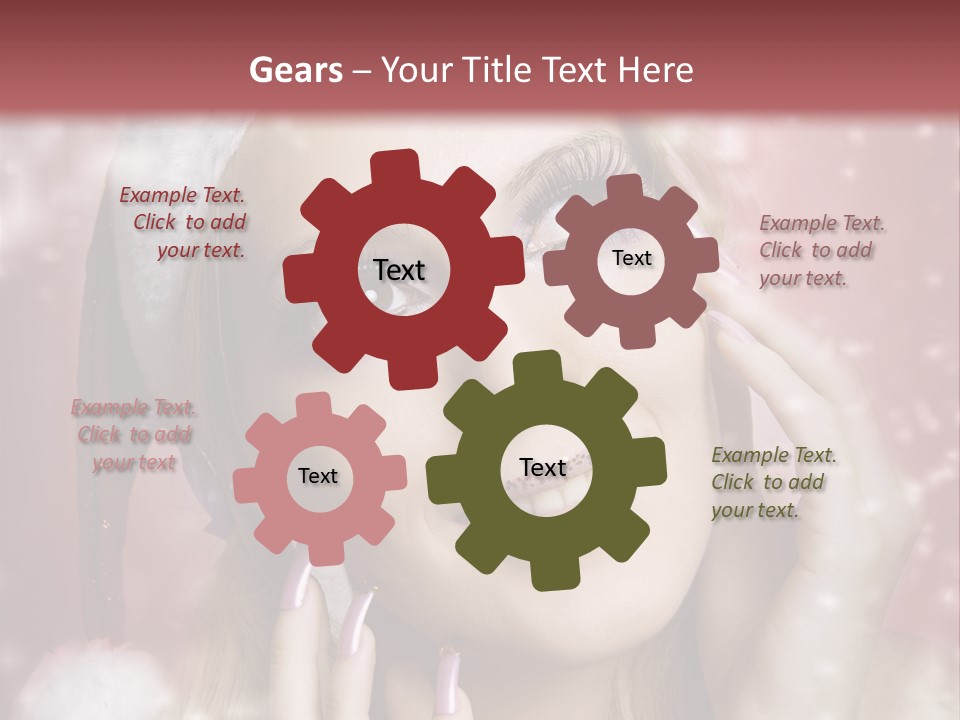 Snow Long Hat PowerPoint Template