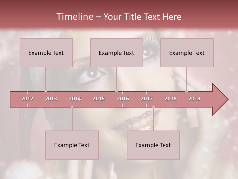 Snow Long Hat PowerPoint Template