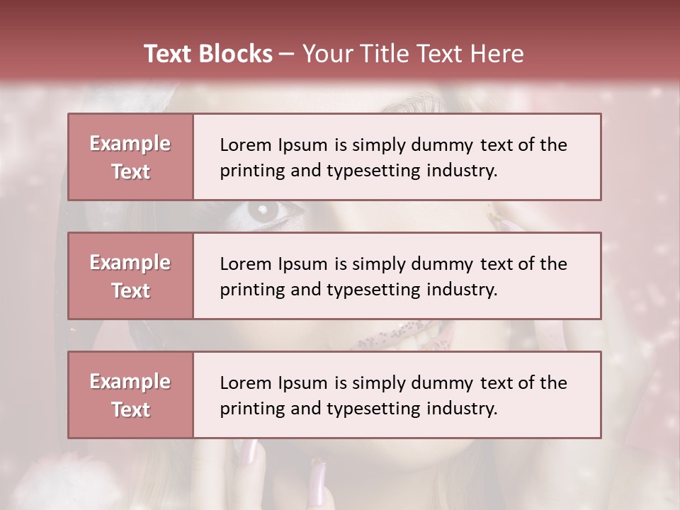 Snow Long Hat PowerPoint Template