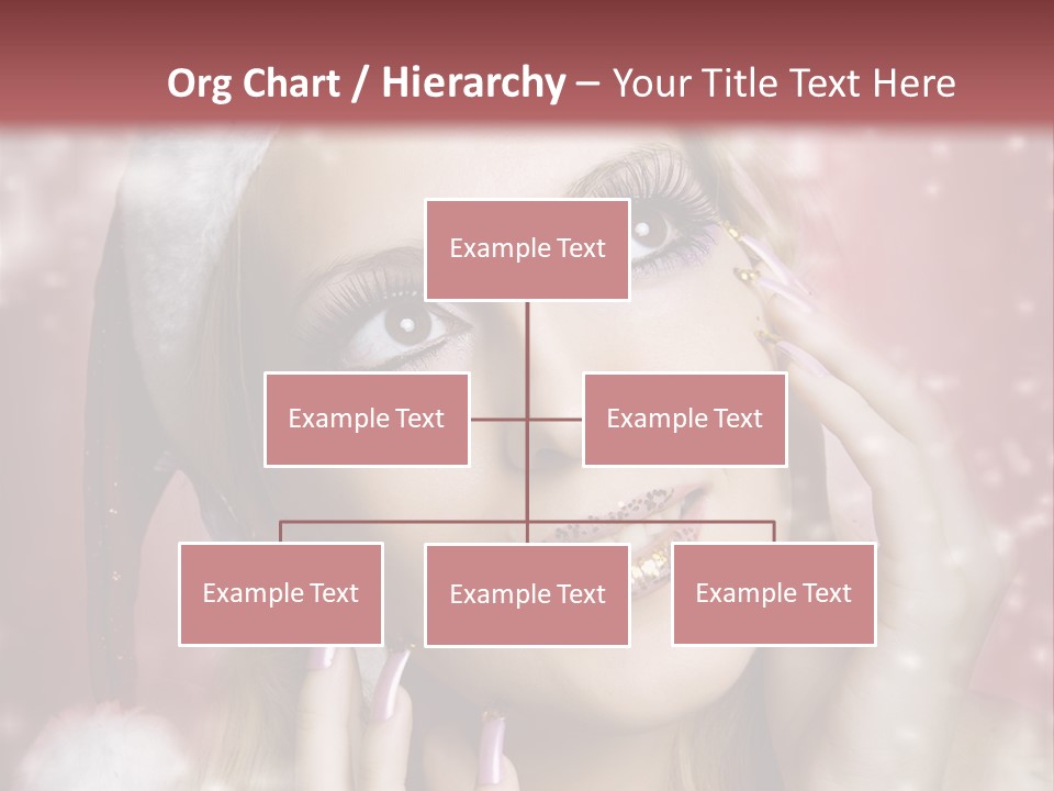 Snow Long Hat PowerPoint Template