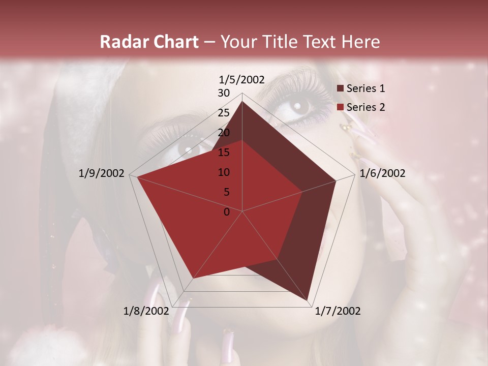 Snow Long Hat PowerPoint Template