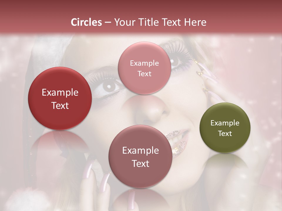 Snow Long Hat PowerPoint Template