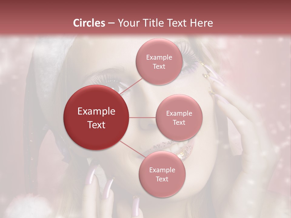 Snow Long Hat PowerPoint Template