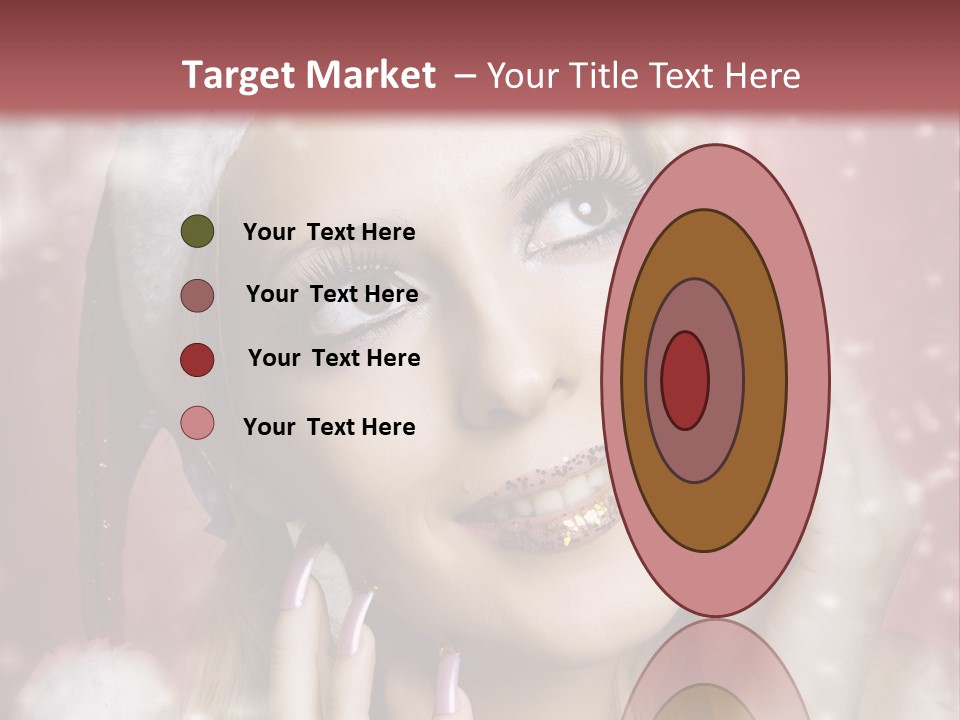 Snow Long Hat PowerPoint Template