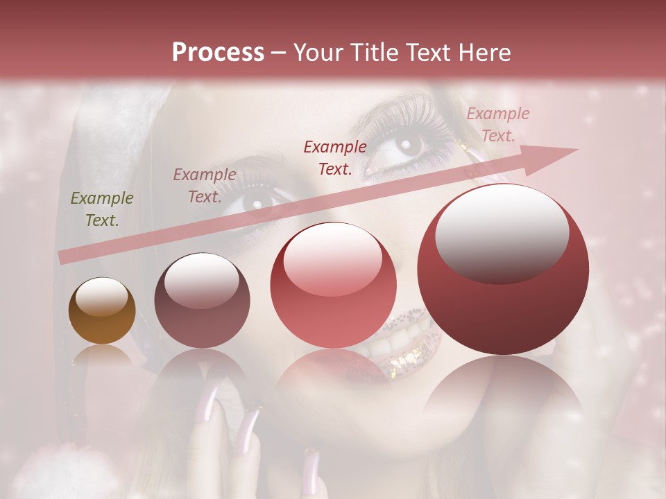 Snow Long Hat PowerPoint Template