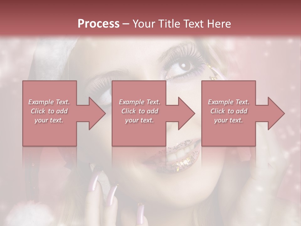 Snow Long Hat PowerPoint Template