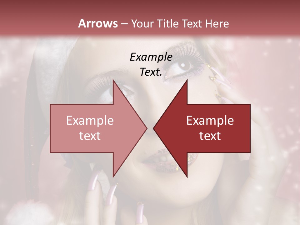 Snow Long Hat PowerPoint Template