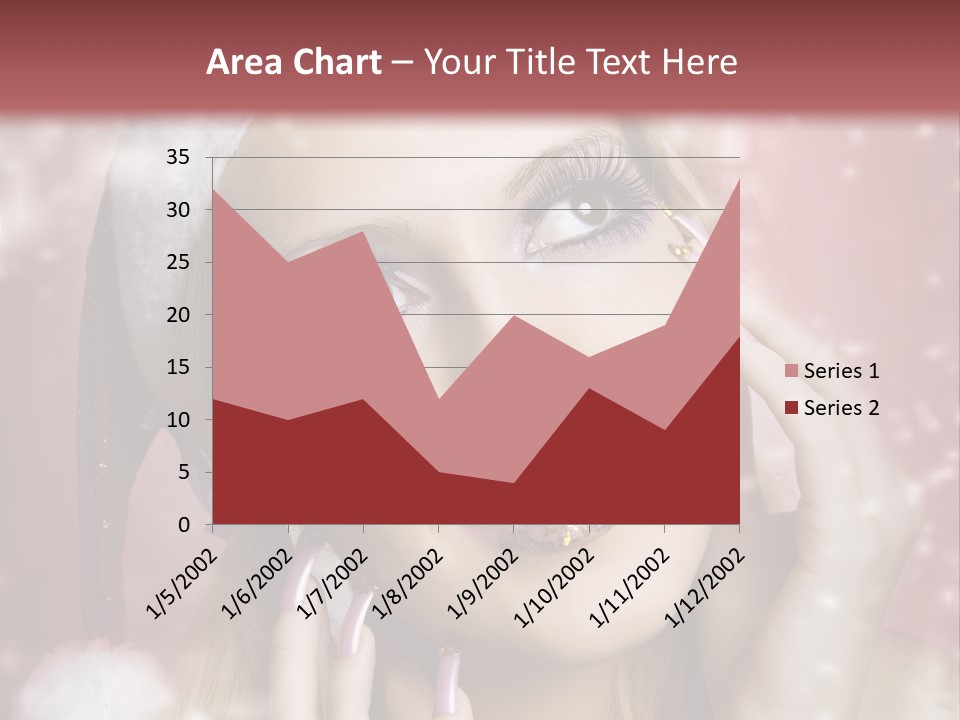 Snow Long Hat PowerPoint Template