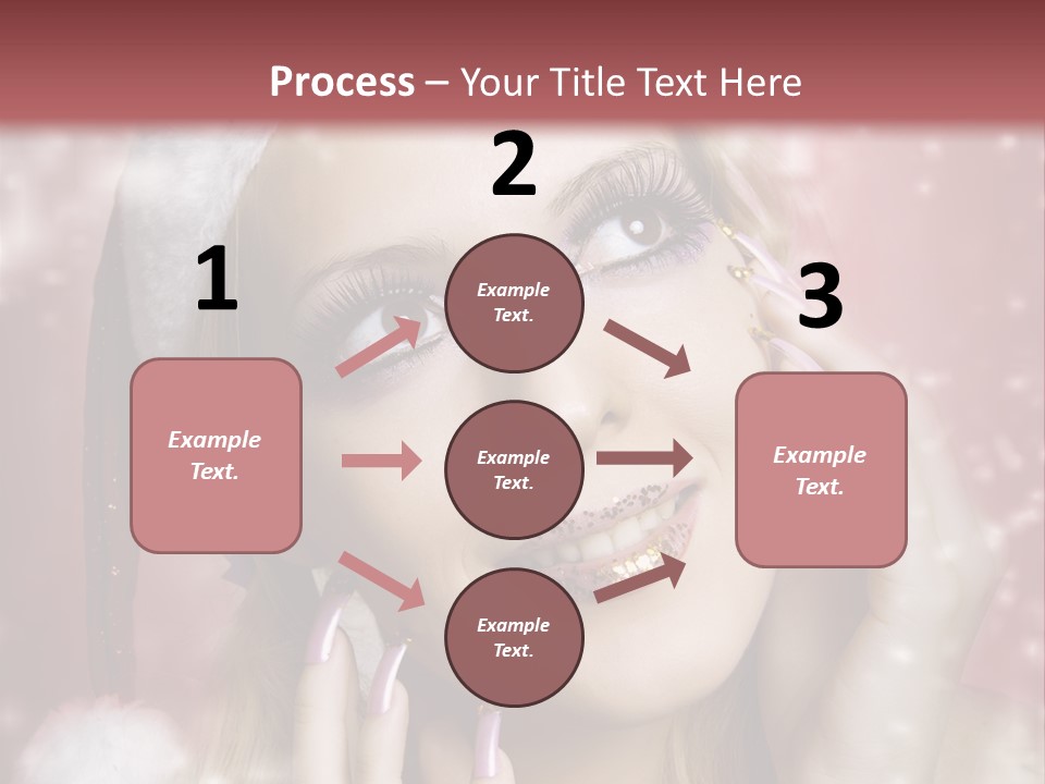 Snow Long Hat PowerPoint Template