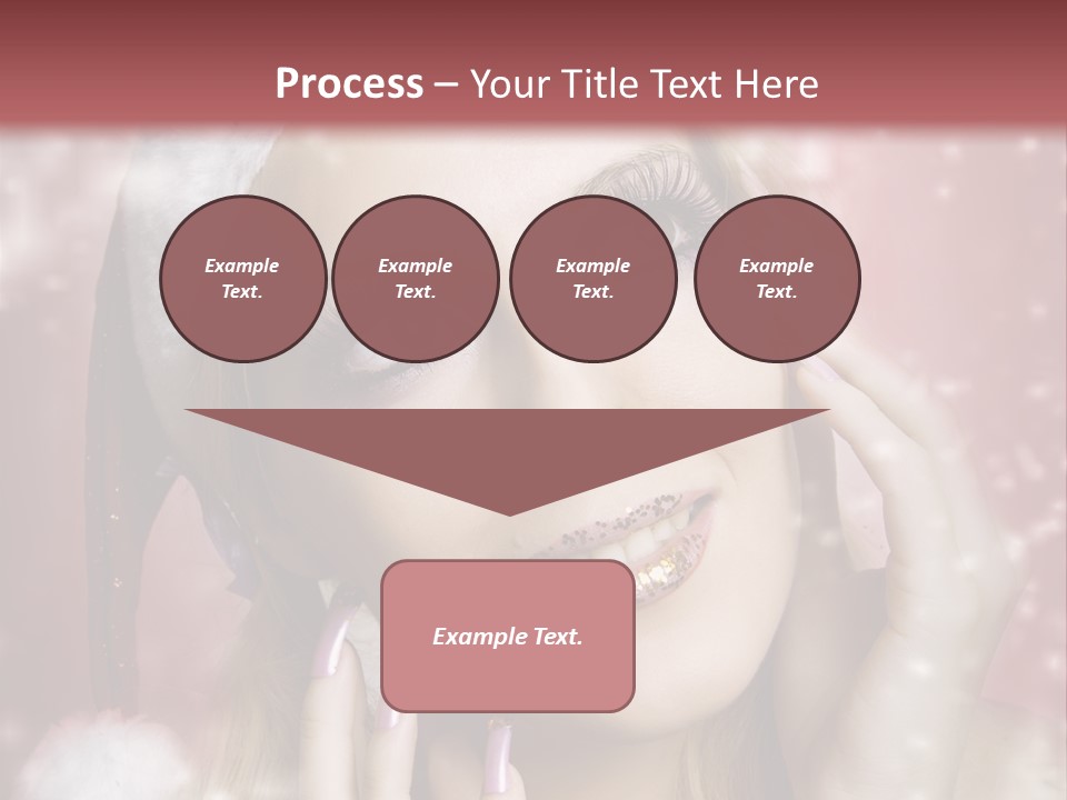 Snow Long Hat PowerPoint Template