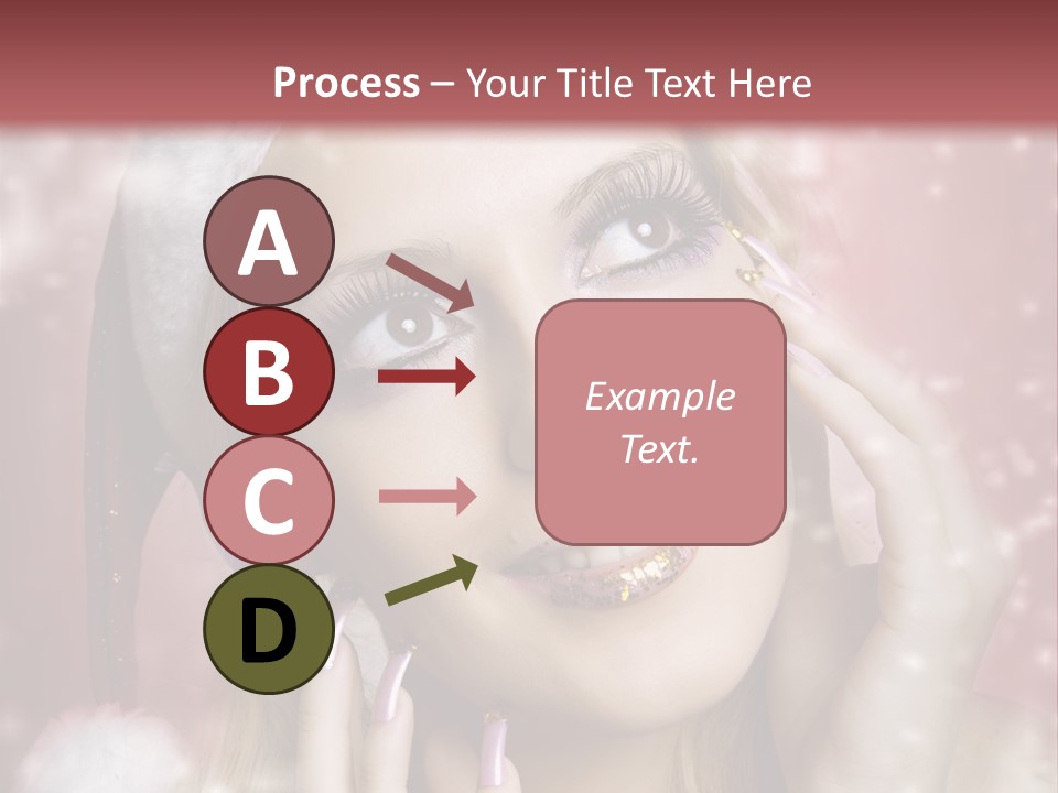 Snow Long Hat PowerPoint Template